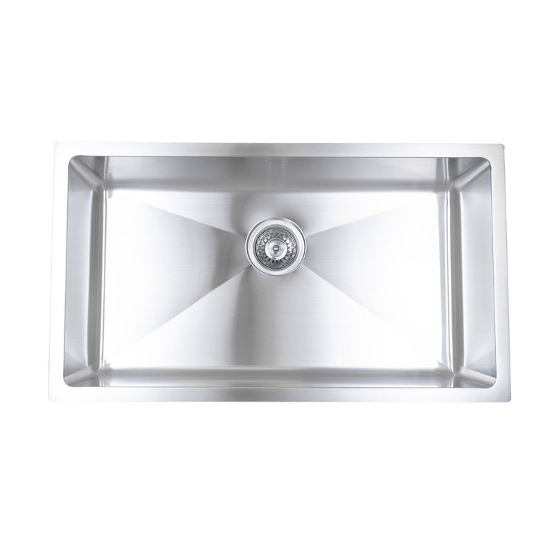 Bristol Sinks Undermount Stainless Steel Sink - B1806|Évier sous plan Bristol Sinks en acier inoxydable - B1806