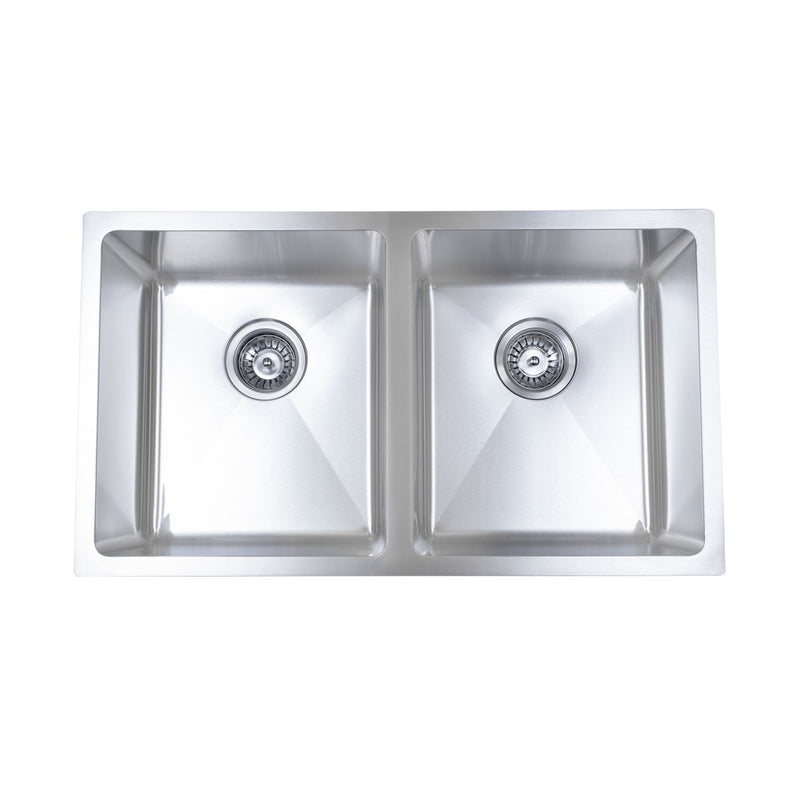 Bristol Sinks Undermount Stainless Steel Kitchen Sink - B1807|Évier de cuisine sous plan Bristol Sinks en acier inoxydable - B1807