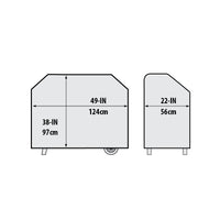 Broil King Grill Cover - Select - Crown™ Pellet 500 - 67066|Housse de gril Broil King - Select - CrownMC Pellet 500 - 67066