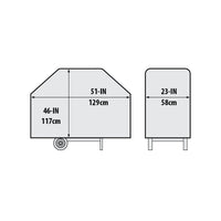 Broil King 51" Grill Cover - Select - Monarch™ / Baron™ 300 Series - 67470|Housse de gril Broil King de 51 po - Select - séries MonarchMC et BaronMC 300 - 67470