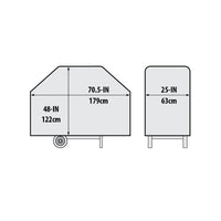 Broil King 70.5" Grill Cover - Premium - Imperial™ / Regal™ 500 Series - 68492|Housse de gril Broil King de 70,5 po - Premium - séries ImperialMC et RegalMC 500 - 68492