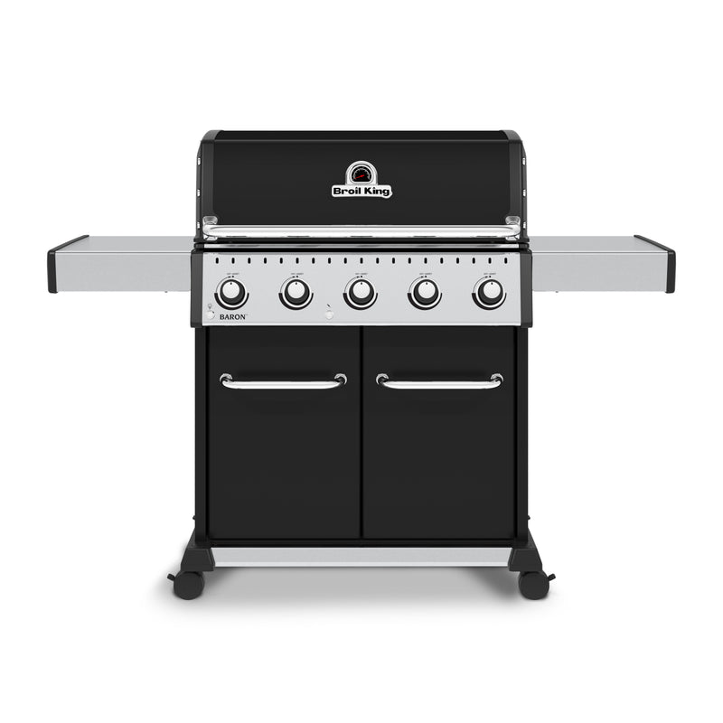 Broil King Baron™ 520 Pro Propane Gas Grill in Black - 876214|Gril à gaz propane BaronMC 520 PRO noir de Broil King - 876214