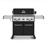 Broil King Baron™ 590 Pro Propane Gas Grill with Side Burner & Rear Rotisserie Burner in Black - 876244|Gril à gaz propane BaronMC 590 PRO noir de Broil King avec brûleur latéral et brûleur arrière de rôtisserie - 876244