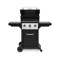 Broil King Monarch™ 320 Propane Gas Grill in Stainless Steel & Black - 834254|Gril à gaz propane MonarchMC 320 en acier inoxydable et noir de Broil King - 834254