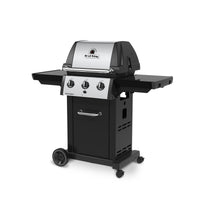 Broil King Monarch™ 320 Propane Gas Grill in Stainless Steel & Black - 834254|Gril à gaz propane MonarchMC 320 en acier inoxydable et noir de Broil King - 834254