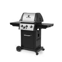 Broil King Monarch™ 340 Natural Gas Grill with Side Burner in Stainless Steel & Black - 834267|Gril à gaz naturel MonarchMC 340 en acier inoxydable et noir de Broil King avec brûleur latéral - 834267