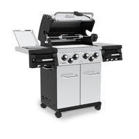 Broil King Regal™ S 490 Pro IR Natural Gas Grill with Infrared Side Burner & Rear Rotisserie Burner - 956947|Gril à gaz naturel RegalMC S 490 PRO IR de Broil King avec brûleur latéral à infrarouge et brûleur arrière de rôtisserie - 956947