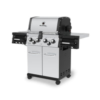 Broil King Regal™ S 490 Pro IR Natural Gas Grill with Infrared Side Burner & Rear Rotisserie Burner - 956947|Gril à gaz naturel RegalMC S 490 PRO IR de Broil King avec brûleur latéral à infrarouge et brûleur arrière de rôtisserie - 956947