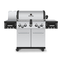 Broil King Regal™ S 590 Pro IR Natural Gas Grill with Infrared Side Burner & Rear Rotisserie Burner - 958944|Gril à gaz naturel RegalMC S 590 PRO IR de Broil King avec brûleur latéral à infrarouge et brûleur arrière de rôtisserie - 958944