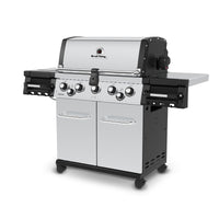 Broil King Regal™ S 590 Pro IR Propane Gas Grill with Infrared Side Burner & Rear Rotisserie Burner - 958944|Gril à gaz propane RegalMC S 590 PRO IR de Broil King avec brûleur latéral à infrarouge et brûleur arrière de rôtisserie - 958944