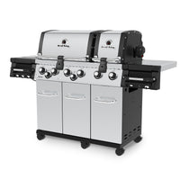 Broil King Regal™ S 690 Pro IR Natural Gas Grill with Infrared Side Burner & Rear Rotisserie Burner - 957947|Gril à gaz naturel RegalMC S 690 PRO IR de Broil King avec brûleur latéral à infrarouge et brûleur arrière de rôtisserie - 957947