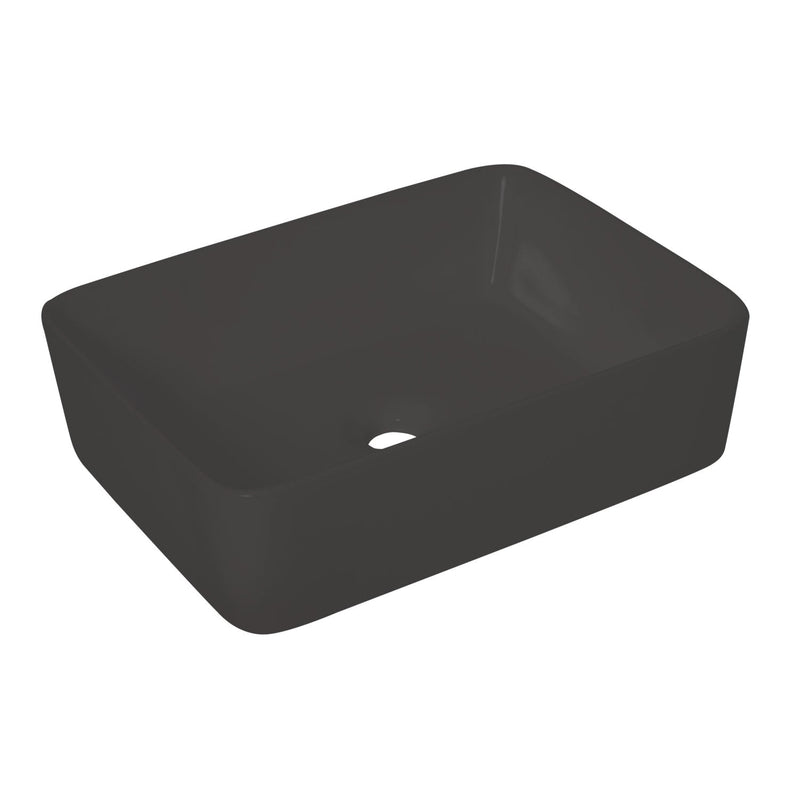 Bristol Sinks Black Rectangular Vessel Vanity Sink - BV113|Lavabo de salle de bain rectangulaire Bristol Sinks noir - BV113