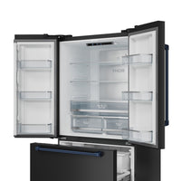 Gordon Ramsay Collection by Thor Kitchen 36" 20.3 Cu. Ft. Counter-Depth French-Door Refrigerator - RF3621CTD00-BLU|Réfrigérateur collection Gordon Ramsay de Thor Kitchen de 36 po et de 20,3 pi3 de profondeur comptoir à portes françaises - RF3621CTD00-BLU