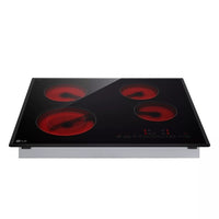 LG Black 24" Compact Electric Cooktop - CBED2415B | CBED245B