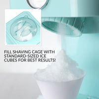 Nostalgia Classic Retro Single Countertop Snow Cone Maker - CLSC1AQ