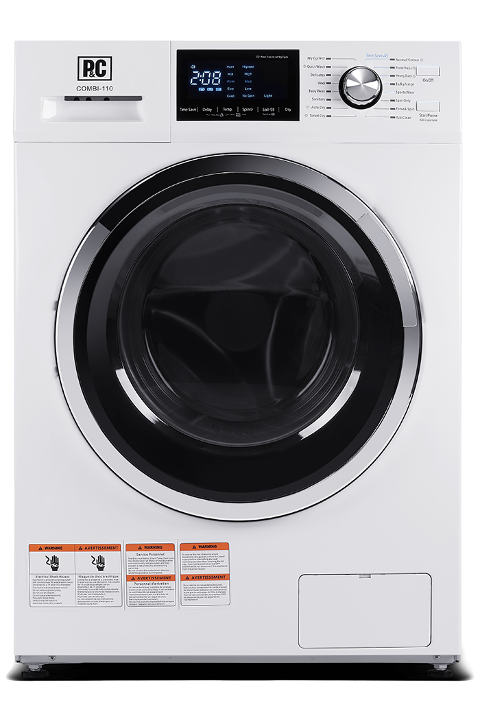 PORTER & CHARLES 24" COMBI WASHER-DRYER 110V-COMBI110 | COMBI-110
