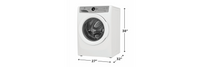 Front Load Washer with LuxCare® Wash - 5.1 Cu. Ft. I.E.C - ELFW4333AW | ELFW433W