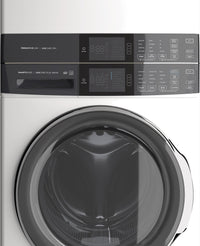Electrolux Laundry Tower™ with 5.2 Cu. Ft. Washer and 8 Cu. Ft. Electric Dryer - ELTE760CAW | Tour de buanderie Laundry TowerMC Electrolux avec laveuse 5,2 pi³ et sécheuse électrique 8 pi³ - ELTE760CAW | ELTE760W