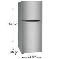 Frigidaire 10 Cu. Ft. Garage Ready Top Freezer Apartment-Size Refrigerator - FFET1022UV | FFET102V