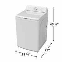 Frigidaire 4.7 Cu. Ft. I.E.C Top Load Washer - FLVW7000AW | FLVW700W