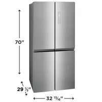 Frigidaire 17 Cu. Ft. Counter-Depth 4-Door Refrigerator - FRQG1721AV | FRQG1721