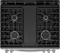 Frigidaire Gallery 6 Cu. Ft. Gas Range with Stone-Baked Pizza - Smudge-Proof® Stainless Steel - GCFG3070BF | Cuisinière à gaz Frigidaire Gallery de 6 pi³ avec pizza cuite sur pierre - acier inoxydable Smudge-ProofMD - GCFG3070BF