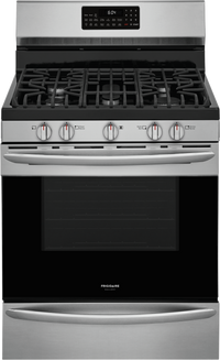 Frigidaire Gallery 5 Cu. Ft. Freestanding Gas Range with Air Fry - GCRG3060AF - Gas Range in Smudge-proof Stainless Steel 