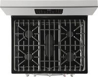 Frigidaire Gallery 5 Cu. Ft. Freestanding Gas Range with Air Fry - GCRG3060AF - Gas Range in Smudge-proof Stainless Steel 