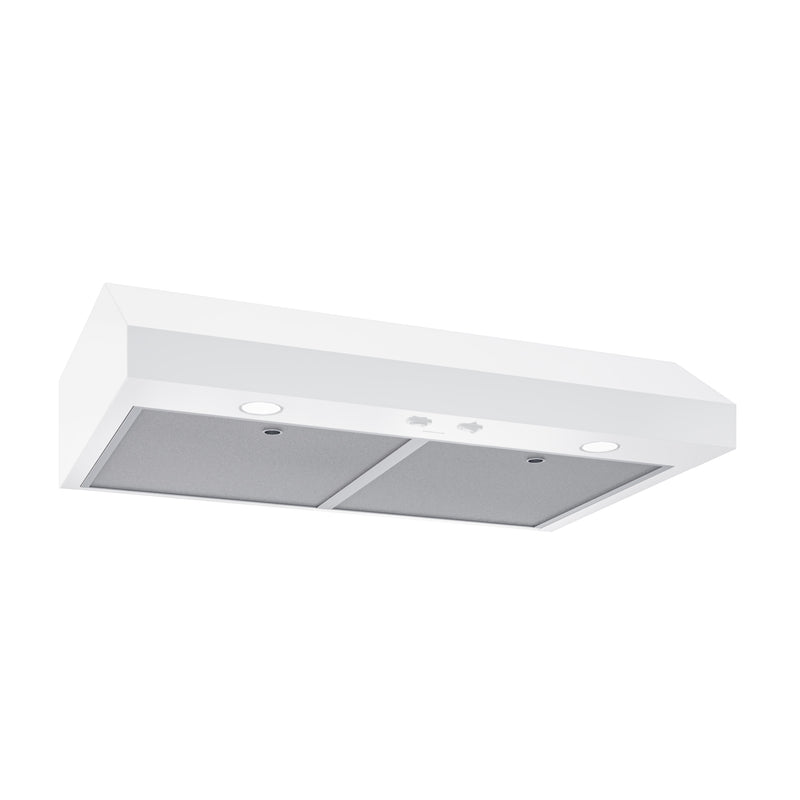 Glacier 24-Inch 350 MAX Blower White Range Hood - GLA1243WW | GLA1243W