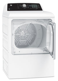 GE 7.4 Cu. Ft. Electric Dryer with SaniFresh Cycle - White - GTD68EBMRWS | Sécheuse électrique GE de 7,4 pi³ avec cycle SaniFresh - blanche - GTD68EBMRWS