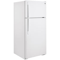 GE Energy Star® 16.6 Cu. Ft. Top-Freezer Refrigerator White - GTE17GTNRWW | GTE17GRW