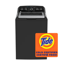 GE 4.9 Cu. Ft. Top Load Agitator Washer - Diamond Grey - GTW491BMRDG | Laveuse GE à chargement par le haut de 4,9 pi³ avec agitateur - gris diamant - GTW491BMRDG