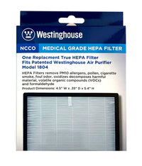 Westinghouse Reactor HEPA Filter Replacement - Set of 4|Filtre réacteur HEPA de remplacement de Westinghouse - ensemble de 4