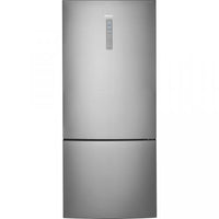 Stainless Steel Haier 15 Cu. Ft. Bottom Freezer Swing Door Refrigerator - HRB15N3BGS | HRB15N3S