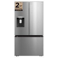 Midea 36" 29.3 Cu. Ft. Smart French-Door Refrigerator - Stainless Steel - MRF29D2AST | Réfrigérateur intelligent Midea de 36 po et de 29,3 pi³ à portes françaises - acier inoxydable - MRF29D2AST | MRF29D2S