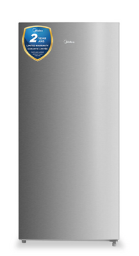Midea 21 Cu. Ft. Convertible 2-in-1 Upright Refrigerator-Freezer - Stainless Steel - MRU21B6ASL | Appareil vertical 2 en 1 Midea de 21 pi3 convertible en réfrigérateur ou congélateur - acier inoxydable - MRU21B6ASL | MRU21BSL