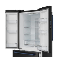 Gordon Ramsay Collection by Thor Kitchen 30" 17.5 Cu. Ft. Counter-Depth French-Door Refrigerator - RF3017FFD00-BLU|Réfrigérateur collection Gordon Ramsay de Thor Kitchen de 30 po et de 17,5 pi3 de profondeur comptoir à portes françaises - RF3017FFD00-BLU