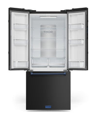 Gordon Ramsay Collection by Thor Kitchen 30" 17.5 Cu. Ft. Counter-Depth French-Door Refrigerator - RF3017FFD00-BLU|Réfrigérateur collection Gordon Ramsay de Thor Kitchen de 30 po et de 17,5 pi3 de profondeur comptoir à portes françaises - RF3017FFD00-BLU