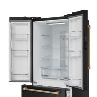 Gordon Ramsay Collection by Thor Kitchen 30" 17.5 Cu. Ft. Counter-Depth French-Door Refrigerator - RF3017FFD00-BRZ|Réfrigérateur collection Gordon Ramsay de Thor Kitchen de 30 po et de 17,5 pi3 de profondeur comptoir à portes françaises - RF3017FFD00-BRZ