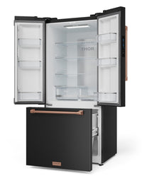 Gordon Ramsay Collection by Thor Kitchen 30" 17.5 Cu. Ft. Counter-Depth French-Door Refrigerator - RF3017FFD00-RSG|Réfrigérateur collection Gordon Ramsay de Thor Kitchen de 30 po et de 17,5 pi3 de profondeur comptoir à portes françaises - RF3017FFD00-RSG