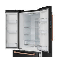 Gordon Ramsay Collection by Thor Kitchen 30" 17.5 Cu. Ft. Counter-Depth French-Door Refrigerator - RF3017FFD00-RSG|Réfrigérateur collection Gordon Ramsay de Thor Kitchen de 30 po et de 17,5 pi3 de profondeur comptoir à portes françaises - RF3017FFD00-RSG