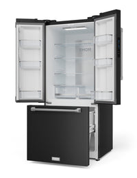 Gordon Ramsay Collection by Thor Kitchen 30" 17.5 Cu. Ft. Counter-Depth French-Door Refrigerator - RF3017FFD00-SS|Réfrigérateur collection Gordon Ramsay de Thor Kitchen de 30 po et de 17,5 pi3 de profondeur comptoir à portes françaises - RF3017FFD00-SS