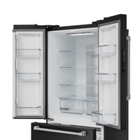 Gordon Ramsay Collection by Thor Kitchen 30" 17.5 Cu. Ft. Counter-Depth French-Door Refrigerator - RF3017FFD00-SS|Réfrigérateur collection Gordon Ramsay de Thor Kitchen de 30 po et de 17,5 pi3 de profondeur comptoir à portes françaises - RF3017FFD00-SS
