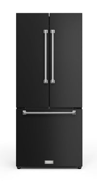 Gordon Ramsay Collection by Thor Kitchen 30" 17.5 Cu. Ft. Counter-Depth French-Door Refrigerator - RF3017FFD00-SS|Réfrigérateur collection Gordon Ramsay de Thor Kitchen de 30 po et de 17,5 pi3 de profondeur comptoir à portes françaises - RF3017FFD00-SS