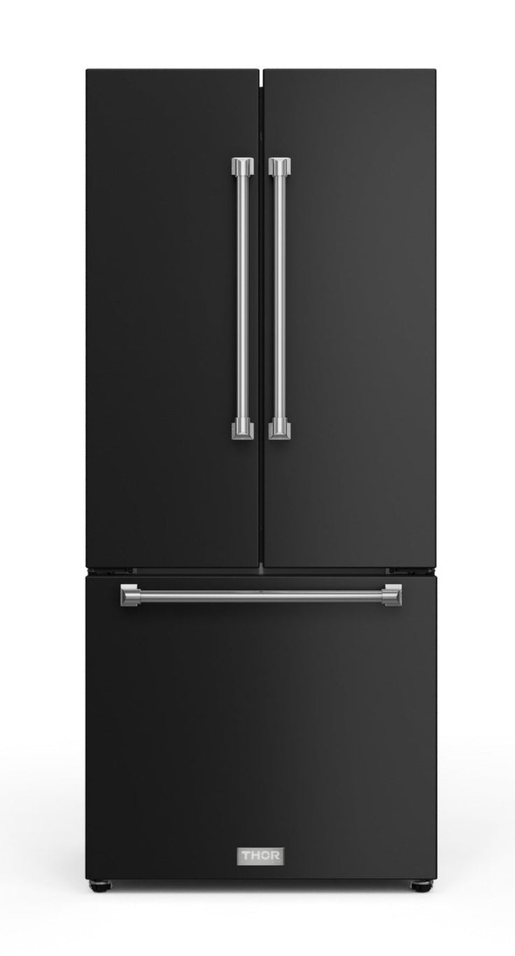 Gordon Ramsay Collection by Thor Kitchen 30" 17.5 Cu. Ft. Counter-Depth French-Door Refrigerator - RF3017FFD00-SS|Réfrigérateur collection Gordon Ramsay de Thor Kitchen de 30 po et de 17,5 pi3 de profondeur comptoir à portes françaises - RF3017FFD00-SS