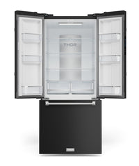 Gordon Ramsay Collection by Thor Kitchen 30" 17.5 Cu. Ft. Counter-Depth French-Door Refrigerator - RF3017FFD00-SS|Réfrigérateur collection Gordon Ramsay de Thor Kitchen de 30 po et de 17,5 pi3 de profondeur comptoir à portes françaises - RF3017FFD00-SS