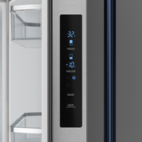 Gordon Ramsay Collection by Thor Kitchen 30" 17.5 Cu. Ft. Counter-Depth French-Door Refrigerator - RF3017FFD99-BLU|Réfrigérateur collection Gordon Ramsay de Thor Kitchen de 30 po et de 17,5 pi3 de profondeur comptoir à portes françaises - RF3017FFD99-BLU