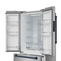 Gordon Ramsay Collection by Thor Kitchen 30" 17.5 Cu. Ft. Counter-Depth French-Door Refrigerator - RF3017FFD99-BLU|Réfrigérateur collection Gordon Ramsay de Thor Kitchen de 30 po et de 17,5 pi3 de profondeur comptoir à portes françaises - RF3017FFD99-BLU
