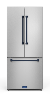 Gordon Ramsay Collection by Thor Kitchen 30" 17.5 Cu. Ft. Counter-Depth French-Door Refrigerator - RF3017FFD99-BLU|Réfrigérateur collection Gordon Ramsay de Thor Kitchen de 30 po et de 17,5 pi3 de profondeur comptoir à portes françaises - RF3017FFD99-BLU