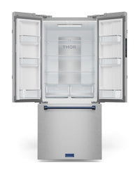 Gordon Ramsay Collection by Thor Kitchen 30" 17.5 Cu. Ft. Counter-Depth French-Door Refrigerator - RF3017FFD99-BLU|Réfrigérateur collection Gordon Ramsay de Thor Kitchen de 30 po et de 17,5 pi3 de profondeur comptoir à portes françaises - RF3017FFD99-BLU